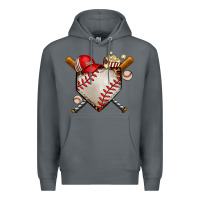 Rock baseball Premium Hoodie - AdoDesignShop