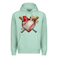 Seafoam baseball Premium Hoodie - AdoDesignShop