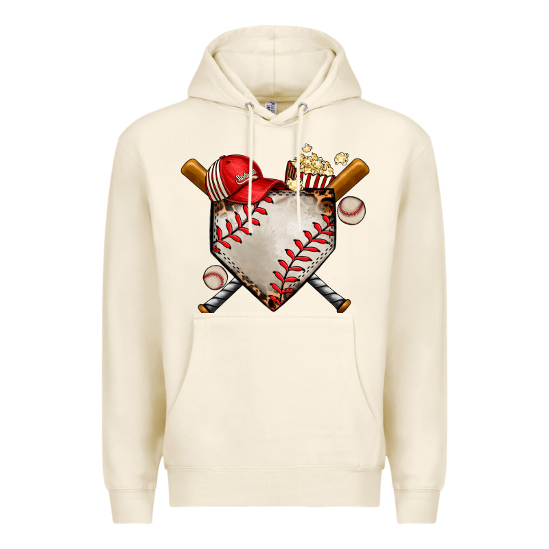 Baseball Premium Hoodie by AdoDesignShop | Teevron