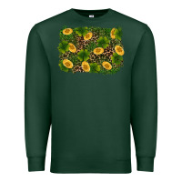 St Patricks Day Background Premium Sweatshirt | Teevron