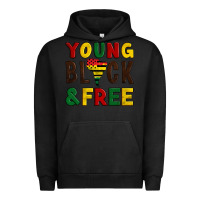 Pigment Black young black and free Urban Hoodie - Artiststas