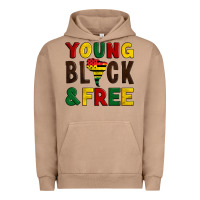 Pigment Burro young black and free Urban Hoodie - Artiststas