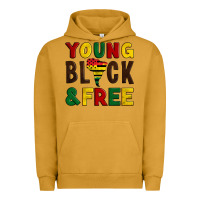 Pigment Peanut Butter young black and free Urban Hoodie - Artiststas