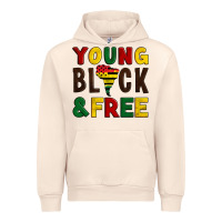Sandshell young black and free Urban Hoodie - Artiststas