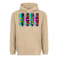Mushroom tie dye brushstrokes Heavyweight Hoodie - RanaPortraitStore