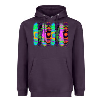 Plum tie dye brushstrokes Heavyweight Hoodie - RanaPortraitStore