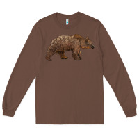Chestnut bear Long Sleeve Tee - BarkalooDesign