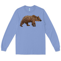 Colony Blue bear Long Sleeve Tee - BarkalooDesign