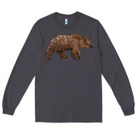 Smoke bear Long Sleeve Tee - BarkalooDesign