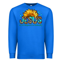 True Royal jesus it s not religion it s a relationship Premium Sweatshirt - Zillion Design Studio