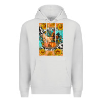 Dove Grey fall coop animals Premium Hoodie - Artiststas