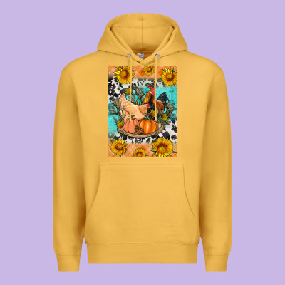 Fall Coop Animals Premium Hoodie Designed By Artiststas