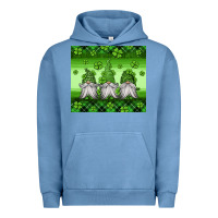 Pigment Pebble Blue st patricks gnomes Urban Hoodie - Jasminsmagicworld