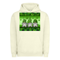 Pigment Pistachio st patricks gnomes Urban Hoodie - Jasminsmagicworld