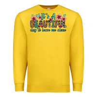 Lemon it s a beautiful day to leave me alone Premium Sweatshirt - Zillion Design Studio