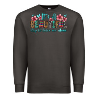 Smoke it s a beautiful day to leave me alone Premium Sweatshirt - Zillion Design Studio