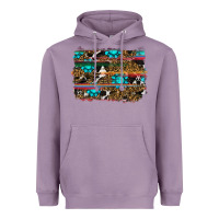 Lavender western background Heavyweight Hoodie - RanaPortraitStore