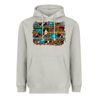 Moon Dust western background Heavyweight Hoodie - RanaPortraitStore