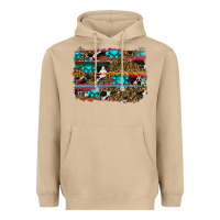 Mushroom western background Heavyweight Hoodie - RanaPortraitStore