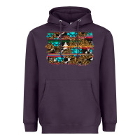 Plum western background Heavyweight Hoodie - RanaPortraitStore