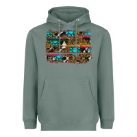 Sage western background Heavyweight Hoodie - RanaPortraitStore