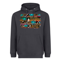 Smoke western background Heavyweight Hoodie - RanaPortraitStore