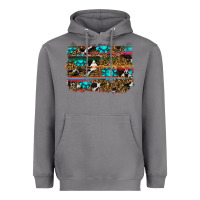 Storm western background Heavyweight Hoodie - RanaPortraitStore