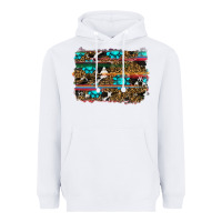 White western background Heavyweight Hoodie - RanaPortraitStore