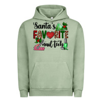 Pigment Oil Green santa's favorite nail tech Urban Hoodie - AdoDesignShop