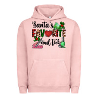 Pigment Salmon santa's favorite nail tech Urban Hoodie - AdoDesignShop