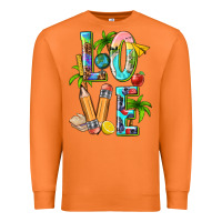 Carrot summer love teacher Premium Sweatshirt - texasbilliewilder