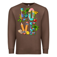Chestnut summer love teacher Premium Sweatshirt - texasbilliewilder