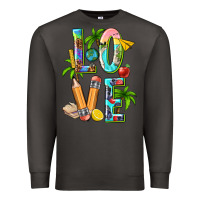 Smoke summer love teacher Premium Sweatshirt - texasbilliewilder