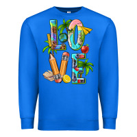 True Royal summer love teacher Premium Sweatshirt - texasbilliewilder