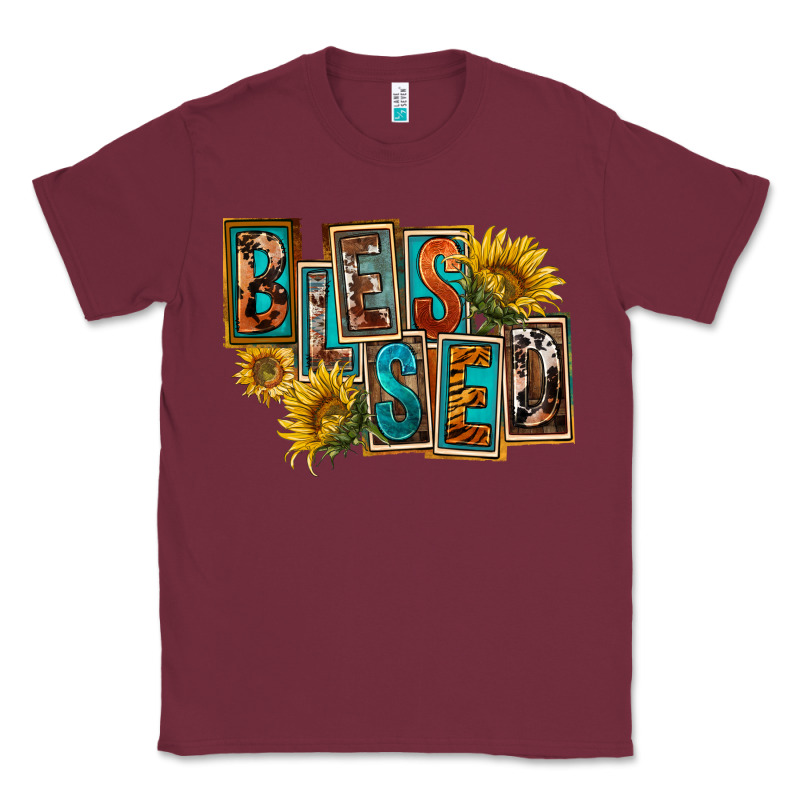 Western Blessed Classic Tee by FaDigitalArtStudio | Teevron
