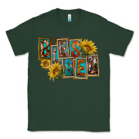 Sports Green Western Blessed Classic Tee - FaDigitalArtStudio