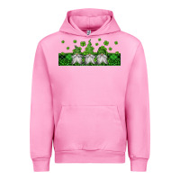 Fuchsia Pink st patricks gnomes Urban Hoodie - Jasminsmagicworld