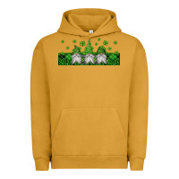 Pigment Peanut Butter st patricks gnomes Urban Hoodie - Jasminsmagicworld