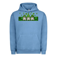 Pigment Pebble Blue st patricks gnomes Urban Hoodie - Jasminsmagicworld
