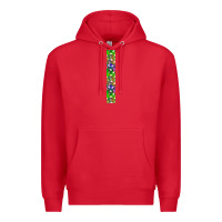 Red Halloween Key Fob Premium Hoodie - BundleAndBundleShop