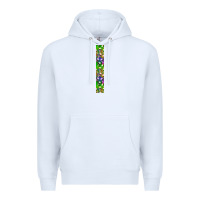 White Halloween Key Fob Premium Hoodie - BundleAndBundleShop