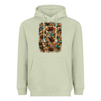 Matcha western  background Heavyweight Hoodie - RanaPortraitStore