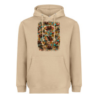 Mushroom western  background Heavyweight Hoodie - RanaPortraitStore