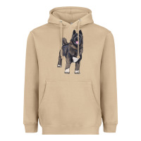 American Akita Heavyweight Hoodie | Teevron