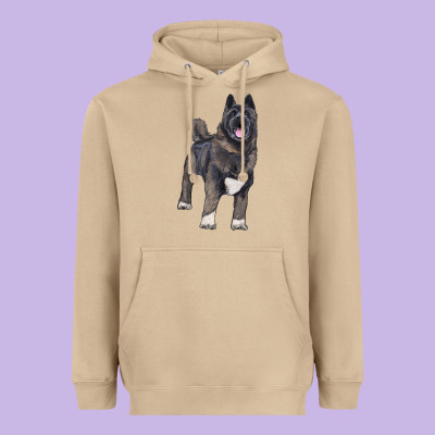 Heavyweight Hoodie American akita