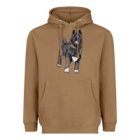 Toasted Coconut American akita Heavyweight Hoodie - RanaPortraitStore