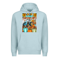 Blue Mist fall farm tractor air freshener Premium Hoodie - Artiststas