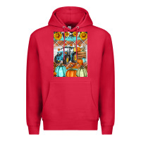 Cardinal fall farm tractor air freshener Premium Hoodie - Artiststas