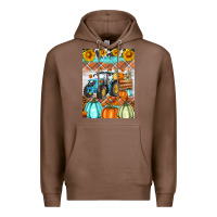 Chestnut fall farm tractor air freshener Premium Hoodie - Artiststas