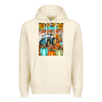 Sandshell fall farm tractor air freshener Premium Hoodie - Artiststas